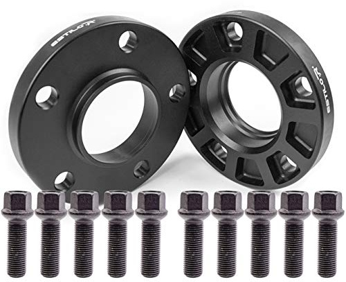 Estilo-R Spurverbreiterung 5x112 40mm 2x20mm Ø66,5 ABE schwarz Mercedes W204