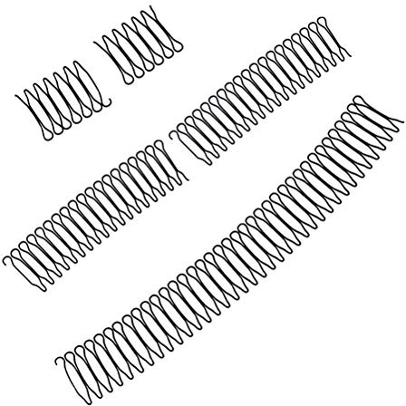 Bozaap Haar-Fixierkamm in U-Form, Damen, Frisierrolle, Kurve, Clip, unsichtbar, Mini-Frange, Haar-Zubehör