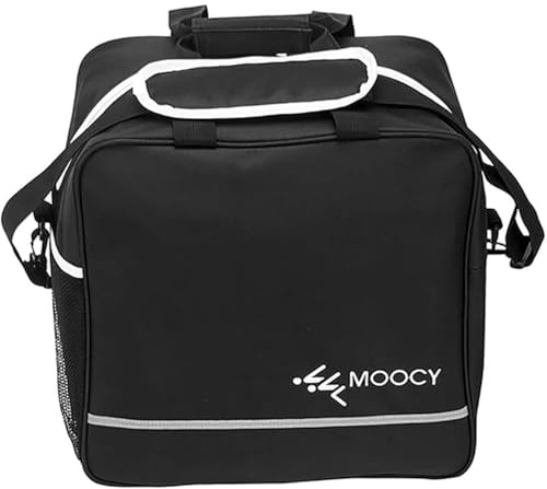 MOPHOEXII Skischuhtasche für Skistiefel, Snowboardstiefel, wasserdicht, Reisestiefeltasche für Ski-Helme, Brillen, Handschuhe, Skibekleidung und Schuhaufbewahrung