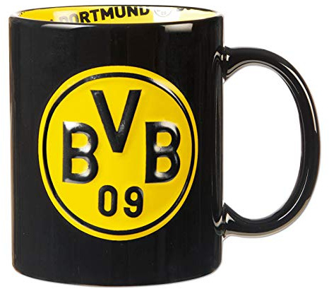 Dortmund Borussia BVB Tasse (schwarz, one size)