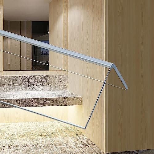 Wand-Eckschutz, Eckschutzleisten, Klare Wandeckenschützer, Eckenschützer for Wände, Tischkantenschutz, Wandschutz von Möbeln(Size:260cm/102in*4cm/1.7in)