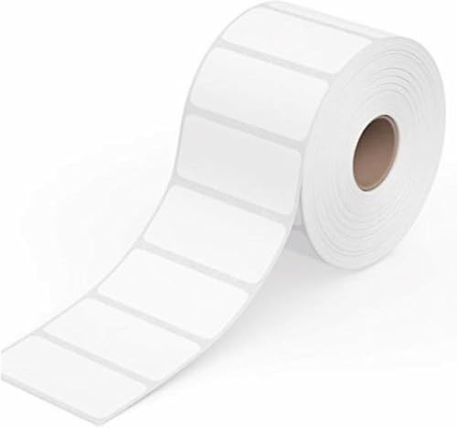 1300 Blatt Entfernbare Etiketten Selbstklebend, Haushaltsetiketten, Klebeetiketten für Lebensmittelbehälter, Gläser Aufkleber, 1 Rolle 50 X 25 mm Aufkleber Zum Beschriften