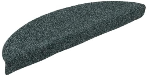 NQJIBUE Selbsthaftende Stufenmatten, 5 Stück, grün, 56 x 17 x 3 cm, Nadelstanzer, Haushaltsbedarf, Treppenstufen