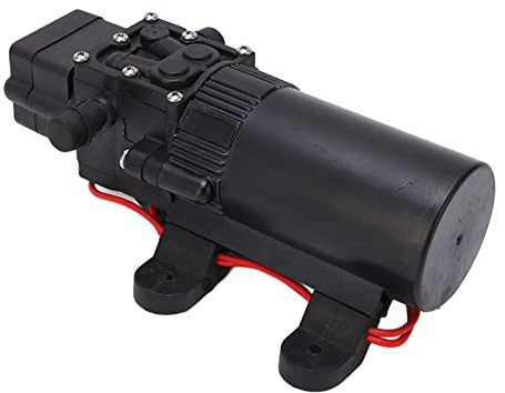 DC Boost Pump, Micro 0.7GPM 70PSI Self Priming Diaphragm Spray for Agricultural Pumps Copper Motor Water 12V 1.8A 30W Spraying Treatment 70PSI (DC24V)