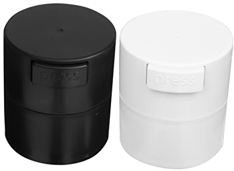 Mikinona 2 Pièces Réservoir De Rangement pour Cils Récipient De Stockage De Colle à Cils Pot De Rangement Déshumidifié Et Scellé