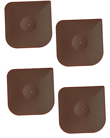 Cabilock Lot De 4 Grattoirs De Nettoyage Pour Poêles Polyvalents En Pc, Lames Larges Incurvées, Ergonomiques, Antiadhésifs, Pour Vaisselle Et Casseroles, Usage Domestique, Compact Et Pratiques