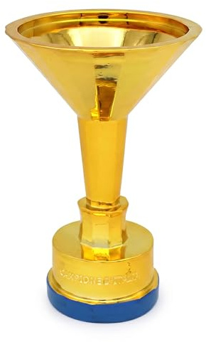Huadafun Replica Trofeo Campionato Italiano, Coppa da Calcio in Resina per Tifosi, Oggetto da Collezione, Souvenir, Regalo di Compleanno e Decorazione per Casa Ufficio
