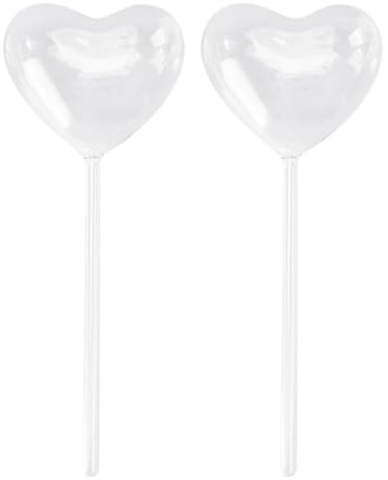 ZWWAAZHF Goteros de agua para plantas, globos de riego, dispositivo de riego automático para interiores y exteriores, esfera de riego de vidrio