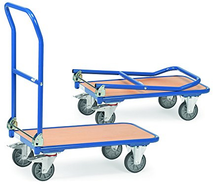Fetra 1132 Klappwagen, Traglast 150 kg, blau, Blau
