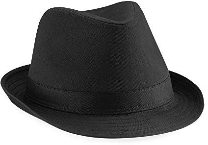 Beechfield - Borsalino, B630.BLK.1SM, Schwarz, B630.BLK.1SM S