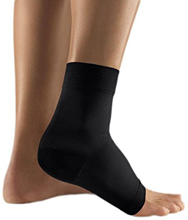 Bort ActiveColor Knöchelbandage Sprunggelenk Knöchel Stütze Bandage Anatomisch, schwarz, XL
