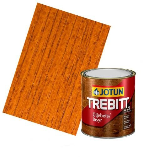 JOTUN TREBITT Lasur Teak 0,75l - Skandinavische Holzschutzlasur
