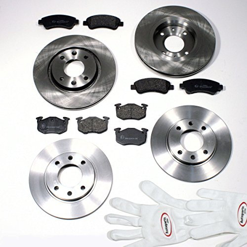 Autoparts-Online Set 60006516 Bremsscheiben + Bremsbeläge vorne + hinten