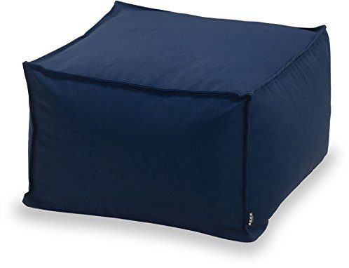 H.O.C.K. Miami Outdoor Blobby Bean Cube, ca. 55x55x35cm wasserabweisend (Navy-Blau)