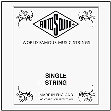 Rotosound Saiten für E-Bass STAINLESS Einzelsaiten SWING 66 .130w/3,30mm wound SBL130