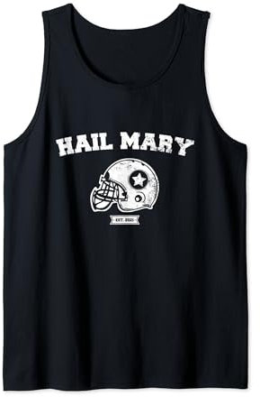 American Football Hail Mary für Footballfans Tank Top