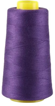 3000Yard Filo da Cucire Viola Poliestere Macchina Da Cucire Filo per Macchina Da Cucire per Overlock Knitting Poliestere Fili Da Ricamo