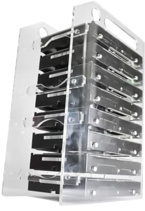 Ausi gör-det-själv hårddiskställ 3,5-tums minneshölje för lagring av BTC-mining-datorer