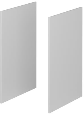 Vicco Paneles Laterales para el Armario Base R-Line, Blanco, Juego de 2, para combinación Libre Dentro de Sistemas de Cocina modulares
