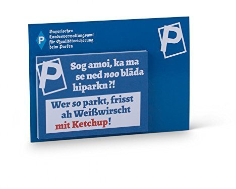 Haftnotizen ... no bläda hiparkn?!
