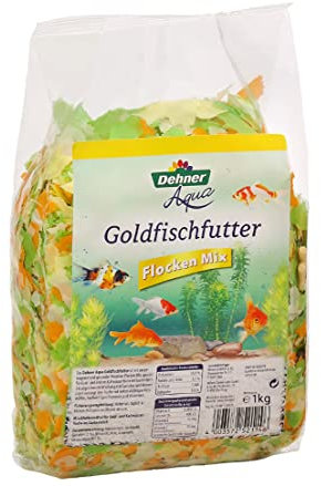 Dehner Aqua Goldfischfutter Flocken Mix, 1 kg (1er Pack)
