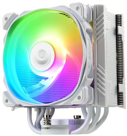 Ventilateur de processeur PC ENERMAX ETS-T50A-W-ARGB pour Intel/AMD