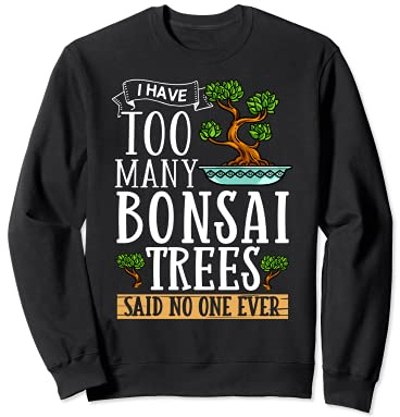 Vasi da giardino per interni di piante bonsai giapponesi Felpa