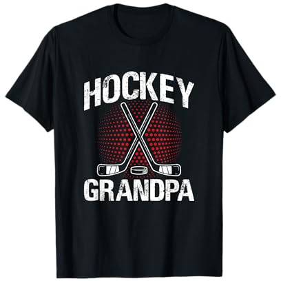 Camiseta de hockey para abuelos, camiseta de hockey para abuelos Camiseta