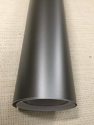 Vinyl Wrap NARDO GREY Gloss Matte DIY Waterproof Auto Motorcycle Car Wrapping (Dark Matt Grey, 300mm x 1520mm)