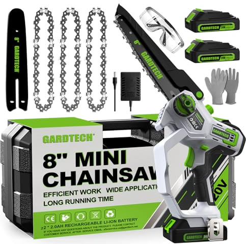 Gardtech 8inch cordless mini chainsaw(2 battery), SG664576