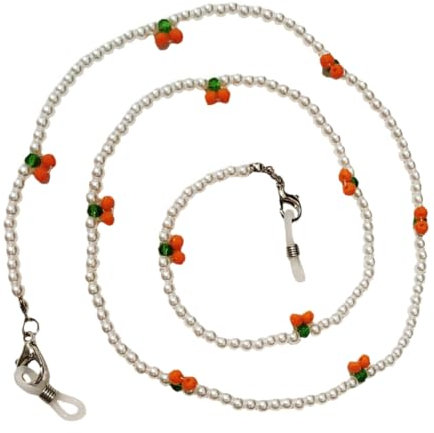 LIFKOME 1stk Brillenkette Aus Tragbare Brillenbänder Perlenketten Multifunktions-brillenbänder Perlenkette Für Sonnenbrillen Tragbares Anti-lost-brillenband Schlüsselbänder Plastik