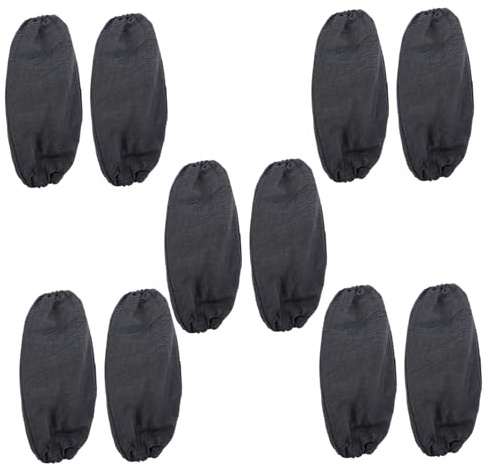 Tofficu 5 Pares de Mangas de Trabajo Duraderas de Vaquero Resistentes al Desgaste y Cómodas para Protección Laboral en Ensamblaje de Automóviles Color Aleatorio