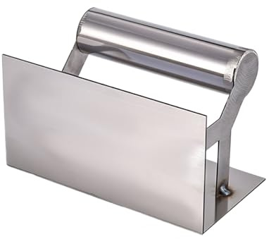Paletas de esquina – Paleta de esquina interior y exterior de acero inoxidable | Herramienta de borde de yeso de acero inoxidable resistente a los arañazos | Gadget de acabado reutilizable para