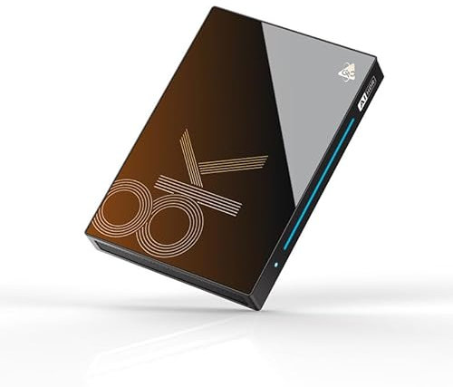 Decodificador De TV Android 14.0, H96 MAX M9 RK3576, Cuatro Núcleos, HDMI, Compatible con 4K/8K HD Y Doble Wi-Fi/Ethernet De 2,4/5 GHz.,8gb+128gb