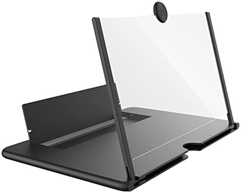 Phone Screen Magnifier with Creative Stand High Definition Screen Amplifier for Movies Videos Suitable for Indoor Activities