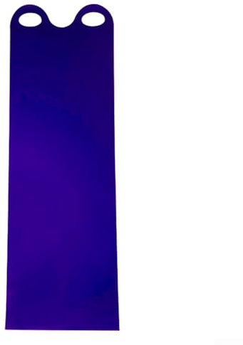 Snow Sled Flying Carpet Flexible Snow Board Mat Roll Up Design für einfachen Transport und Lagerung (Blau)