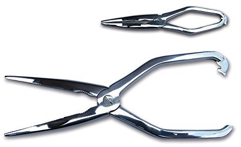 Au Nain Couteliers - BLEU - Die Gute Profi-Hummerzange - Edelstahl