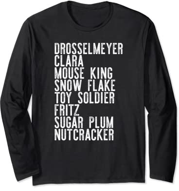 Clara Drosselmeyer Mème de Noël Casse-noisette Manche Longue