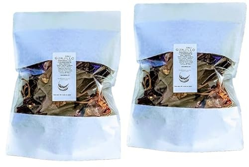 Guajillo Guajillo Entero Piezas Secadas al Sol, 200g