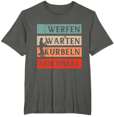 Angeln Angelsport Angelverein Fisch Angler Fischer Fishing T-Shirt