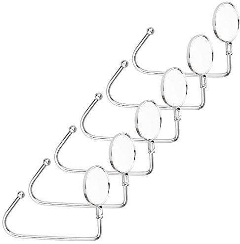 ＣＨＡＭＥＥＮ 6 Stück Weihnachtsstrumpf Halter, Weihnachtsstrumpf Kamin, Taschenhalter für Tisch Weihnachtsstrumpf Halter Kamin, Nikolausstrumpf Halter Kamin Haken für Weihnachtsstrumpf
