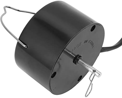 Elektrisch Betriebener Mobiler Motor, Hängender Displaymotor aus Kunststoff 3 Kg mit Rotierendem Lager für Windspiele (EU-Stecker 220V)