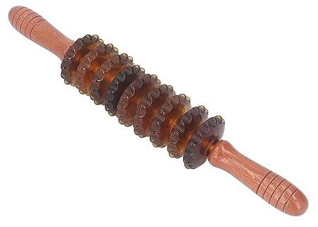 Gebogener Massageroller mit 9 Rädern, 40 Cm groß, für die Lymphdrainage-Therapie (1)
