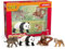 Schleich 42721 Wild Life Asien Starter-Set, ab 3 Jahren, WILD Life - Spielfigur, 25 x 8 x 19 cm
