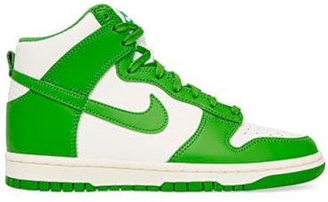 Nike Dunk High Sneakers Donna, Clorofilla/Vela/Clorofilla, 38.5 EU