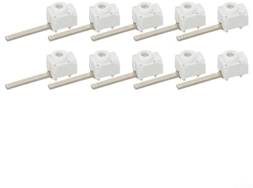 Verbindungsklemmen für Sammelschienen-Schutzschalter mit robustem Kunststoffgehäuse, Verteilerkastenstecker, 10 Stück