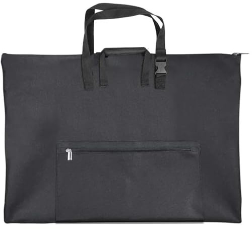HMXRJKL Kunst Mappe Tasche Künstler tragen Schulter-Reisetasche, Kunstwerkgewicht, wasserdichte Leinwand, Künstlerbedarf, Portfolio-Einkaufstasche Für Zeichenbretter