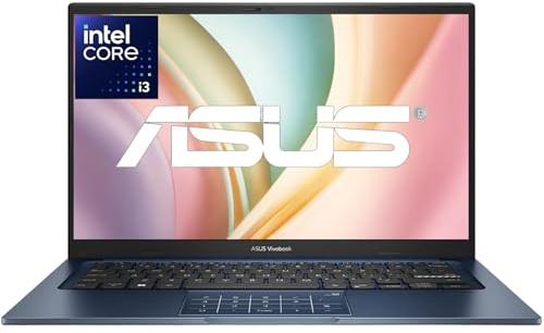 ASUS ZenBook 14 OLED Ordinateur portable professionnel à écran tactile | Intel 14-Core Ultra 5-125H (Beats i7-1360P) | 8 Go de RAM DDR5 | SSD PCIe 1 To | Écran WUXGA | Clavier rétroéclairé | Windows