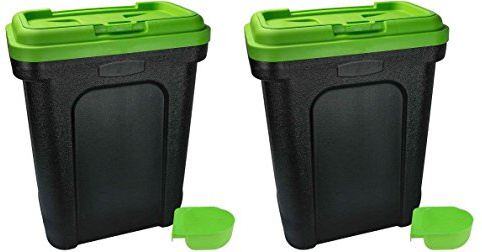 New 2 X Large 30 Litre Storage Food Container Dry Food Dog Cat Animal Storage