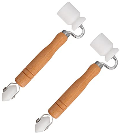 VILLCASE 2pièces Pression Bois Pour Peint De Outil De Construction Ergonomique Pour Application Parfaite Des Joints Et